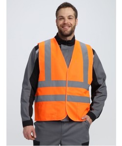 Жилет сигнальный ProfLineSpecialist с карманами СОП-4