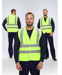 Жилет сигнальный ProfLineSpecialist с карманами СОП-4
