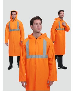 Плащ влагозащитный сигнальный ProfLineBase СОП Плащ влагозащитный сигнальный ProfLineBase СОП